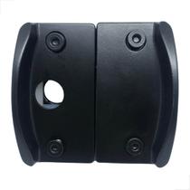 M Kit 09 Porta De Correr Giro Em Vidro Temperado V/V Preto M Kit 09 Porta De Correr Giro Em Vidro Temperado V/V Preto