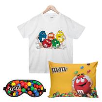 M&M Camisa, Almofada e Máscara de dormir