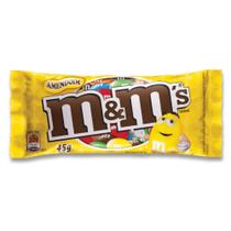 M&Ms Amendoim e Chocolate Mars Individual 45g