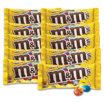 M&Ms Amendoim e Chocolate Mars Kit 10 unidades de 45g