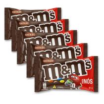 M&Ms Chocolate ao Leite Mars Kit 5 unidades de 80g