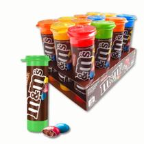 M&Ms Chocolate Ao Leite Tubo Kit 12 Unidades De 30G