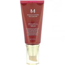 M Perfect Cover BB Cream, 50ml, 21 - Light Beige, Missha