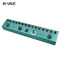 M-Vave Pedaleira Tank G Recarregável Pedal Cuvave Guitarra Efeito Modulação, Delay e Reverb M-Vave Pedaleira Tank G Recarregável Pedal Cuvave Guitarra Efeito Modulação, Delay e Reverb