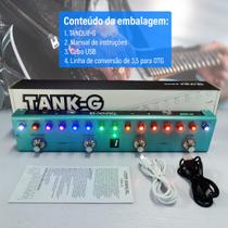 M-Vave Pedaleira Tank G Recarregável Pedal Cuvave Guitarra Efeito Modulação, Delay e Reverb