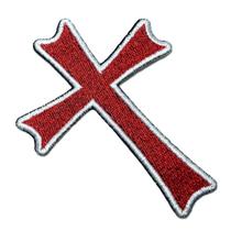 M0051T01 Cruz Cristo Cavaleiros Bordado Termoadesivo Costura M0051T01 Cruz Cristo Cavaleiros Bordado Termoadesivo Costura