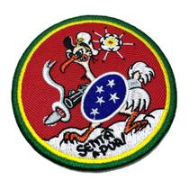 M0061T 01 Senta Pua FAB Patch Bordado Termoadesivo Costura