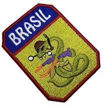 M0084-001 FEB Brasil Raro Patch Bordado 6,1x9 cm. Tipo de material:Fecho de contato M0084-001 FEB Brasil Raro Patch Bordado 6,1x9 cm. Tipo de material:Fecho de contato