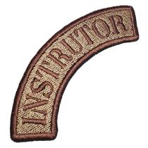 M0125T 04 Instrutor Patch Bordado Fixar com Ferro ou Costura M0125T 04 Instrutor Patch Bordado Fixar com Ferro ou Costura