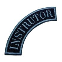 M0125T02 Instrutor Patch Bordado Termo Adesivo Ou Costura