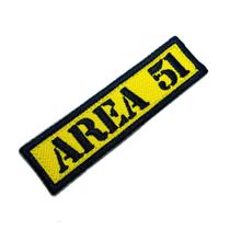 M0128T95 Area 51 Patch Bordado Termo Adesivo ou Costura