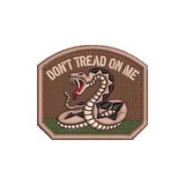 M0149-004 Don't Tread On Me Patch Bordado 7x6cm
