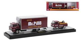 M2 Machines 1:64 Ford C-950 Truck & Econoline Truck Mr. Pibb - Matchbox
