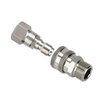 M22 14mm 15mm Rosca Macho 360 Graus Torção Livre Lavadora De Pressão Encaixe Giratório Anti Torção