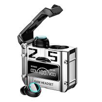 M25 Fone de Ouvido Sem Fio Gamer Bluetooth V5.3 com Power Bank e Display Led - Prata M25 Fone de Ouvido Sem Fio Gamer Bluetooth V5.3 com Power Bank e Display Led - Prata