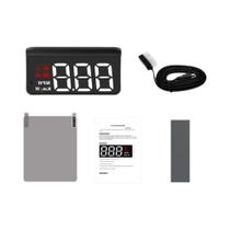 M3 OBD2HUD Display Head-Up Para Carro, Velocímetro, Medidor De Combustível, Alarme, Computador De