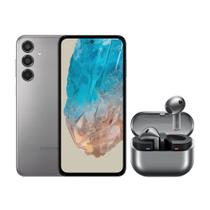 M35 5G (256GB) - Cinza + Galaxy Buds3 - Cinza - Samsung