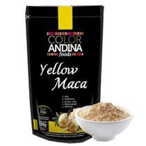 Ma ca Pe ruana Amarela em pó pura 100g direto dos Andes - COLOR ANDINA FOODS Ma ca Pe ruana Amarela em pó pura 100g direto dos Andes - COLOR ANDINA FOODS