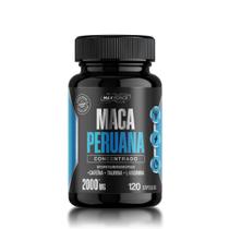 Ma ca Pe ruana Concentrada Max Force com Arginina Cafeina e Taurina 120 Cápsulas 500 mg