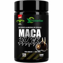 Ma ca Pe ruana negra black 120 cápsulas 500mg Linha premium Natuvitae