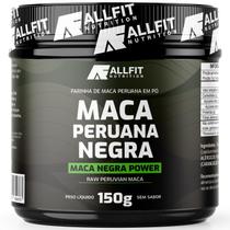 Ma ca Perua na Negra Preta Premium Pura 150g, Allfit Nutrition Ma ca Perua na Negra Preta Premium Pura 150g, Allfit Nutrition