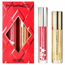 MAC Gloss Duo Holiday Kit - Lipglass Air Non-Sticky + Lipglass Blow Plumping Oil MAC Gloss Duo Holiday Kit - Lipglass Air Non-Sticky + Lipglass Blow Plumping Oil
