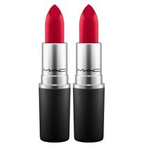 MAC Kit de Maquiagem 2 Batons Retro Matte Ruby Woo