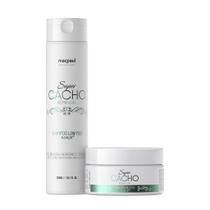 Mac Paul Kit Super Cachos Shampoo 300ml + Máscara 250g Macpaul profissional Cachos Definidos