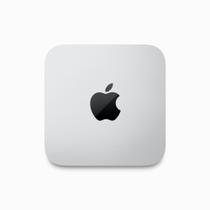 Mac Studio Apple, 64GB RAM, CPU 24 Núcleos, GPU 60 núcleos, Neural Engine 32 núcleos, SSD 1TB - Prata - MQH63BZ/A