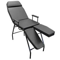 Maca 3 Posições Bi Perna Estética Com Apoio de Braços Preta Podologia Tattoo For ty Store Maca 3 Posições Bi Perna Estética Com Apoio de Braços Preta Podologia Tattoo For ty Store