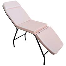 Maca 3 Posições Reclinável Estética Clínica Massagem Rose Estrutura Preta Forty Maca 3 Posições Reclinável Estética Clínica Massagem Rose Estrutura Preta Forty