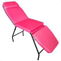 Maca 3 Posições Reclinável Estética Pink Estr Preta For-Ty Maca 3 Posições Reclinável Estética Pink Estr Preta For-Ty