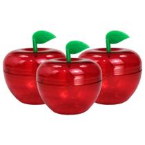 Maça Acrílica Festa Branca De Neve Lembrancinha Deco De Mesa