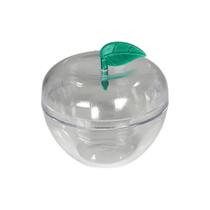 Maçã Acrílica Transparente Festinha Decoração Fofa Enfeites