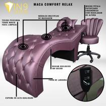 Maca Comfort Relax Massagem Com Mocho Pétala E Kit Almofadas In9 Decor Maca Comfort Relax Massagem Com Mocho Pétala E Kit Almofadas In9 Decor
