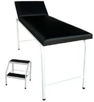Maca De Exame Avaliação Médica E Estética + Escada 2 Degraus - BR Cirurgica Maca De Exame Avaliação Médica E Estética + Escada 2 Degraus - BR Cirurgica