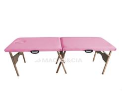 Maca de Madeira Portátil com Respiro 200kg 65cm Largura Várias Cores