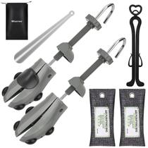 Maca de sapatos MISERWE ajustável com bolsa de transporte e purificadores de ar