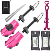 Maca de sapatos MISERWE ajustável unissex com bolsa de transporte