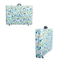 Maca dobrável portátil Premium Estética/Hospitalar/Massagem/Cílios/Tatuagem 230kg ART PUFF DO BRASIL INFANTIL DINO