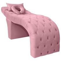 Maca Estética Charme Para Extensão De Cílios Veludo Rosa Claro