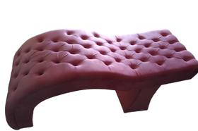Maca Estética Joe 60X180 cm + Cadeira Mocho Veludo Rosa Facial Cílios E Sobrancelhas Ms Decor