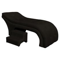 Maca Estética Luxo Veludo Botonê 80cm Cílios Sobrancelha