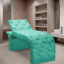 Maca Estofada Estética Cílios Regulável Spa Suede Ana Clara