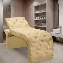 Maca Estofada Estética Cílios Regulável Spa Suede Ana Clara