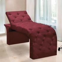 Maca Estofada Estética Cílios Regulável Spa Suede Anitta Cor:bordô Maca Estofada Estética Cílios Regulável Spa Suede Anitta Cor:bordô