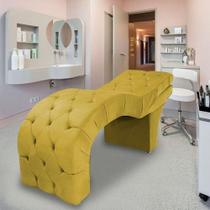 Maca Estofada Reclinável Sobrancelhas Cílios Suede Simaria Cor:amarelo Maca Estofada Reclinável Sobrancelhas Cílios Suede Simaria Cor:amarelo
