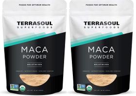 Maca gelatinizada orgânica em pó Terrasoul Superfoods 1kg Maca gelatinizada orgânica em pó Terrasoul Superfoods 1kg