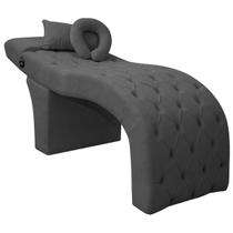 Maca Lash Designer Cilios Luxo Estofada com Massagem Bouclê Cinza Grafite Maca Lash Designer Cilios Luxo Estofada com Massagem Bouclê Cinza Grafite