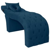 Maca Lash Designer Cilios Luxo Estofada com Massagem Veludo Azul Marinho Maca Lash Designer Cilios Luxo Estofada com Massagem Veludo Azul Marinho